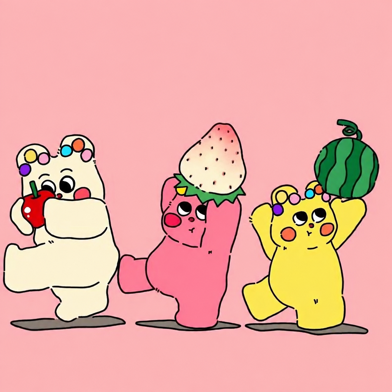三只熊团购标志
